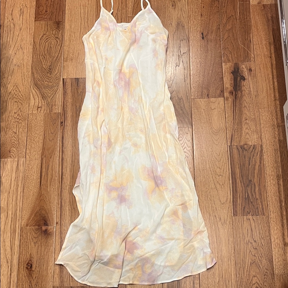Tie dye Spaghetti Strap Maxi Dress NWT